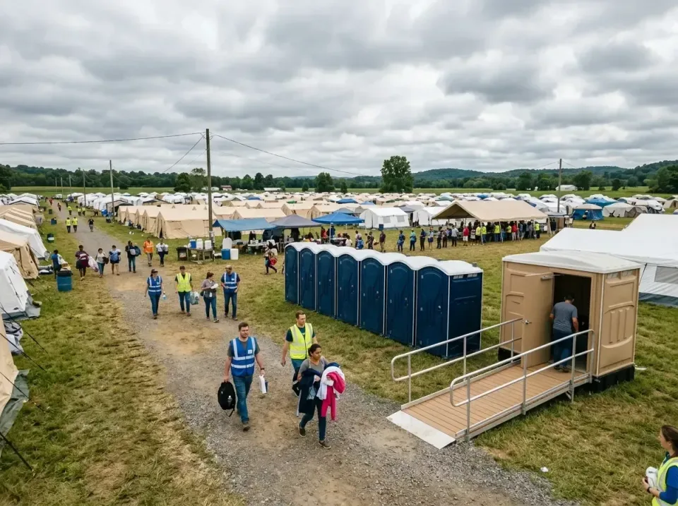 disaster-relief-camp-restrooms-010 — frequently asked questions, Dumpster & Portable Bathrooms Rental in College Station, TX